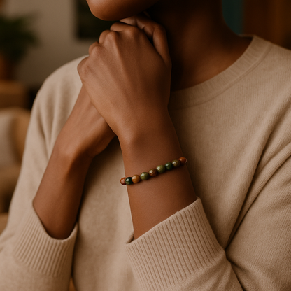 Bracelet en Agate Indienne