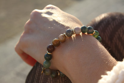 Bracelet en Agate Indienne