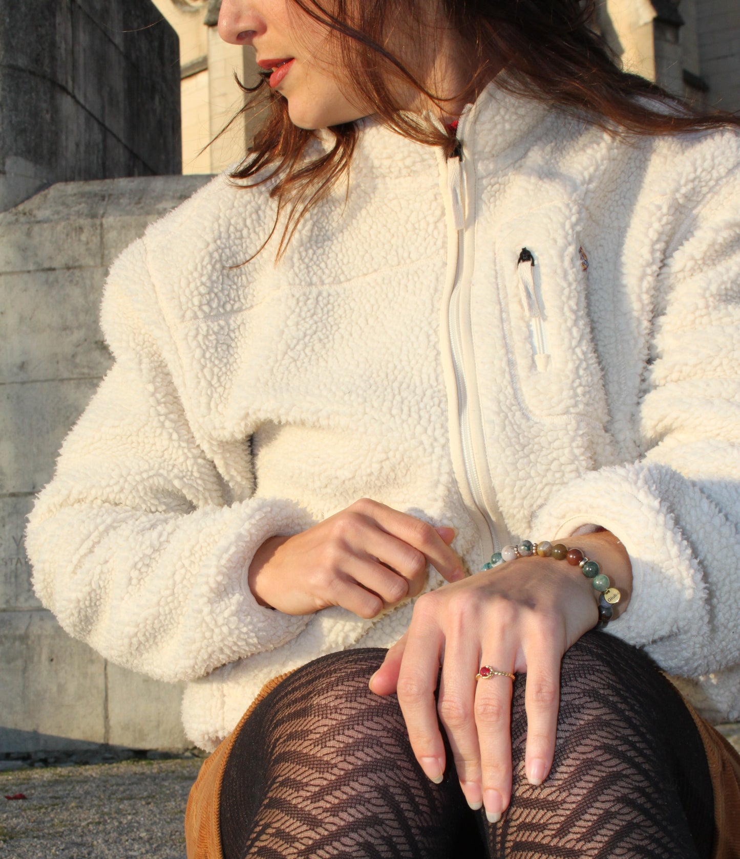 Bracelet en Agate Indienne