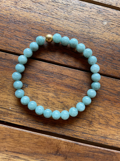 Bracelet en Amazonite