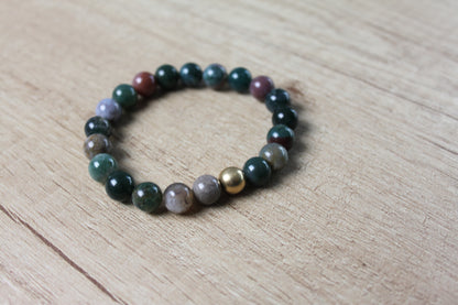 Bracelet en Agate Indienne